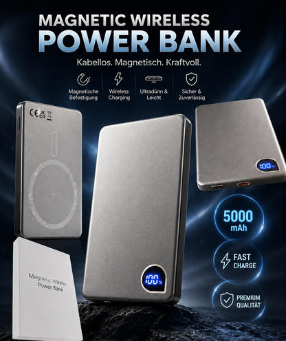 Powerbank MagSafe 5000 mAh "Silber"