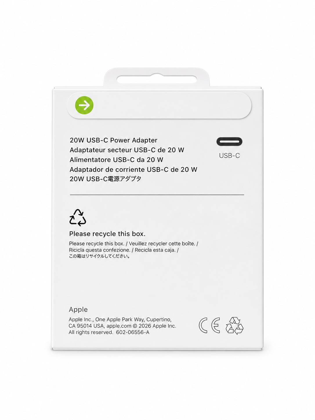 USB-C 20W Ladegerät Power Adapter